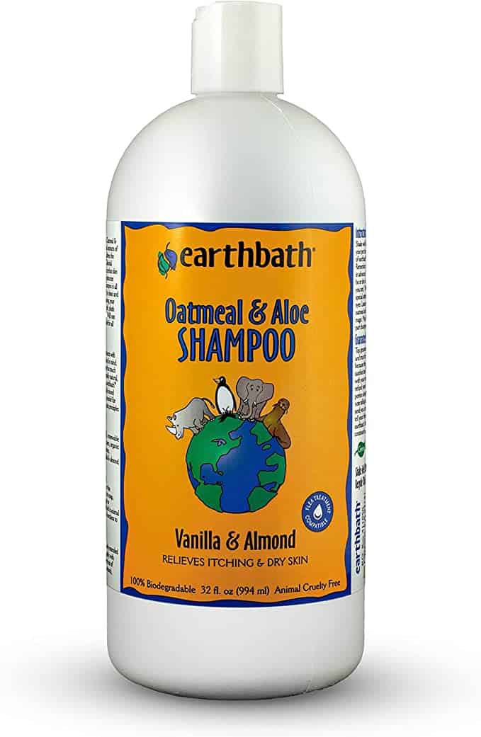 Earthbath oatmeal and aloe bottle