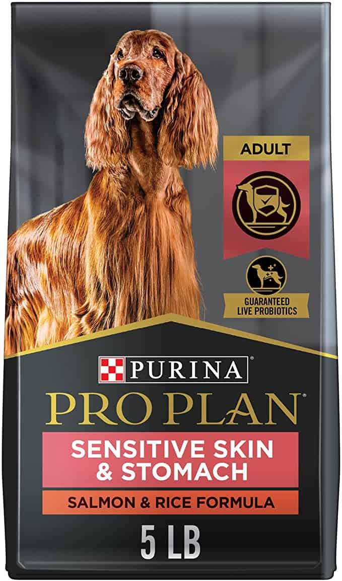 purina sensitive skin and stomach bag