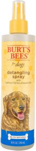 Burts Bees detangling spray