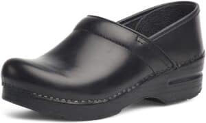Danske black mens clog