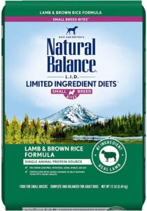 Natural Balance L.I.D. Limited Ingredient Diets Small Breed Bites