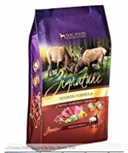 zignature venison grain free bag