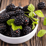 Blackberries in bowl